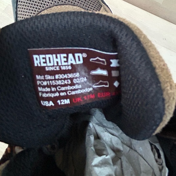 RedHead Brown and Black Outdoor Boots with Ankle Support - Picture 6 of 6